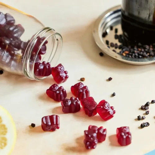 Herbal gummies help the medicine go down