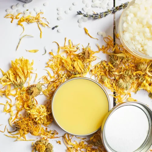 Calendula salve relieves diaper rash