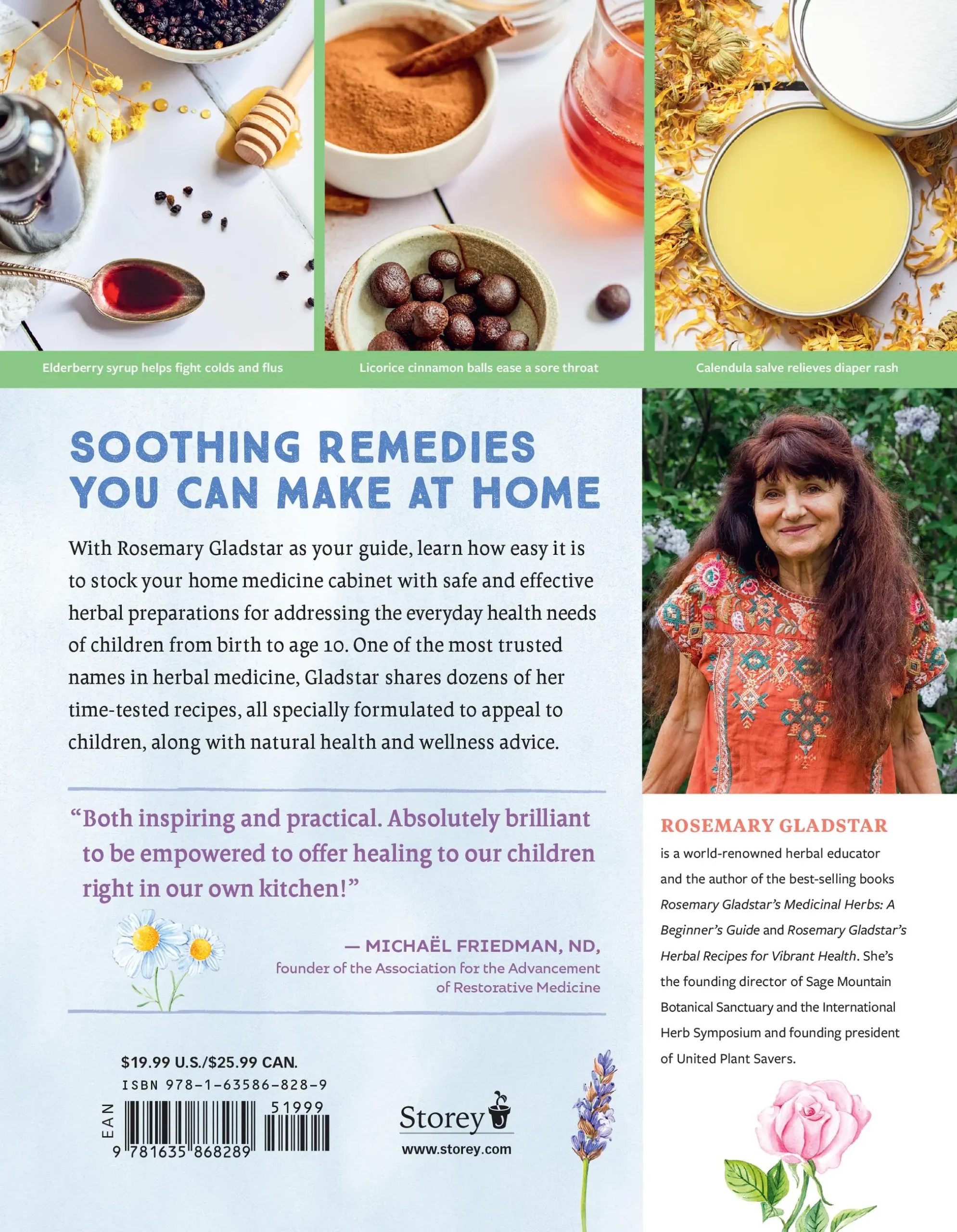 Herbs for Children's Health, 3rd edition - back cover