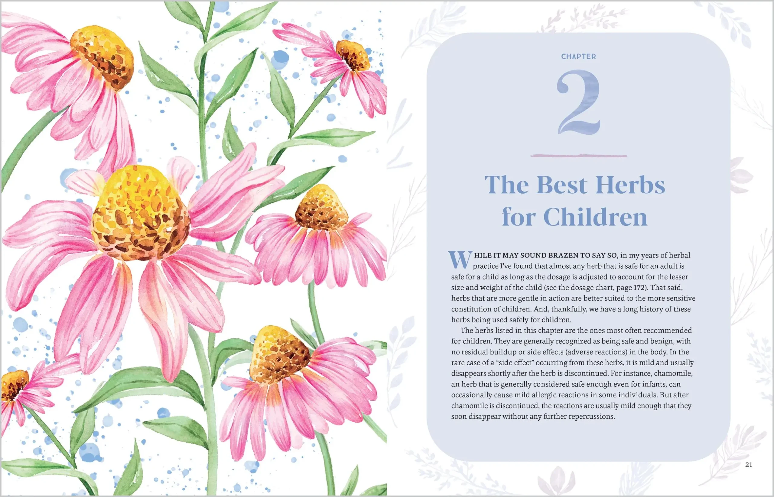 Herbs for Children's Health, 3rd edition - chapter 2 opening